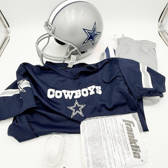 Franklin Sports NFL Youth Football Uniform Set for Boys & Girls, Dallas Cowboys - Picture 7 of 7